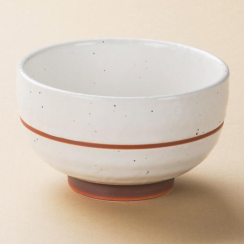 山万 39616-020 粉引サビ線多用碗 1個（ご注文単位1個）【直送品】