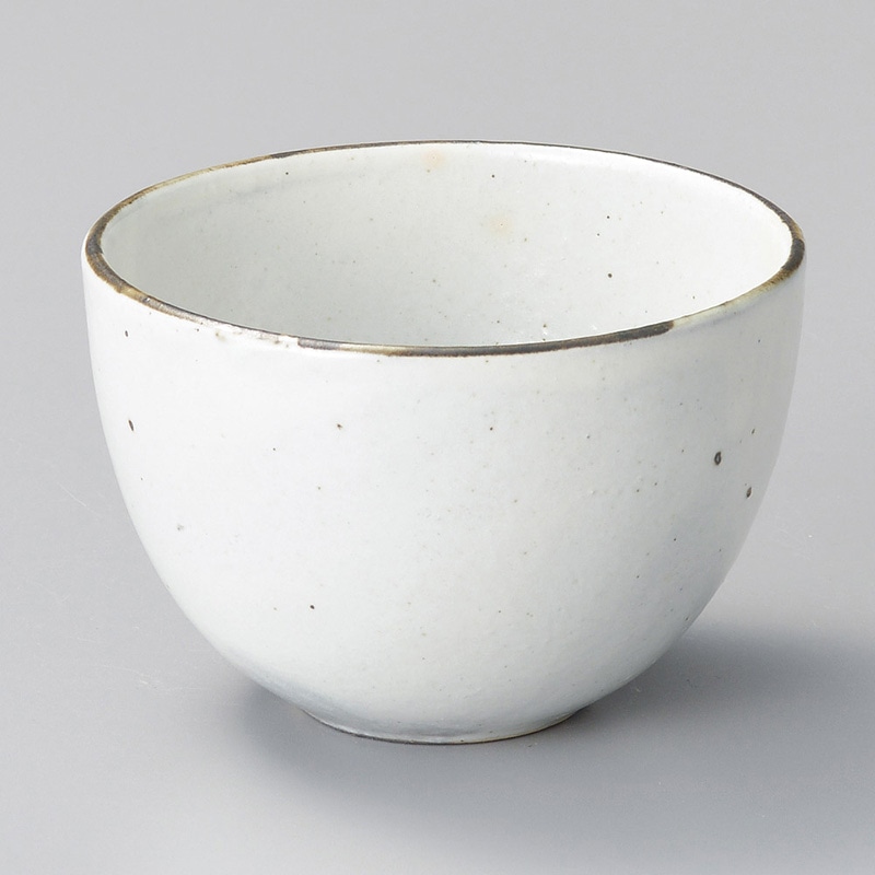 山万 39606-660 白釉中丼 1個（ご注文単位1個）【直送品】