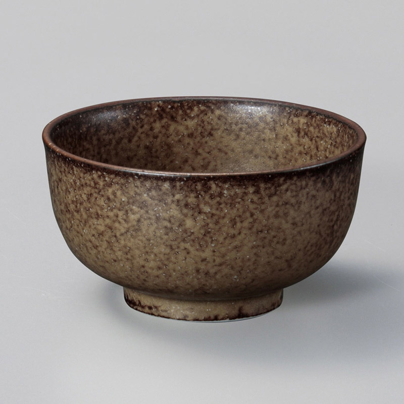 山万 39734-310 灰釉錆KL40お好み丼(軽量) 1個（ご注文単位1個）【直送品】