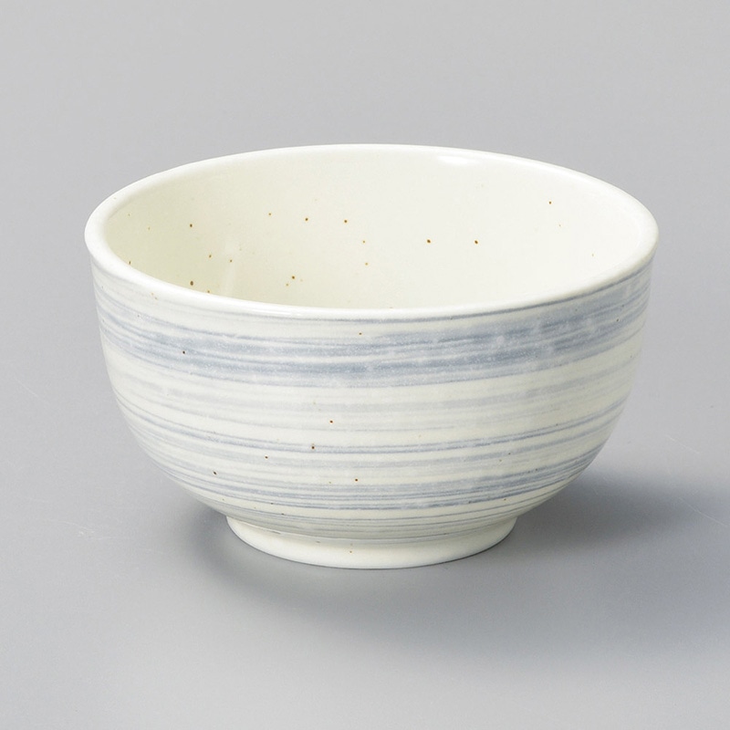 山万 39730-190 うず粉引グレー軽量4.0丼 1個（ご注文単位1個）【直送品】