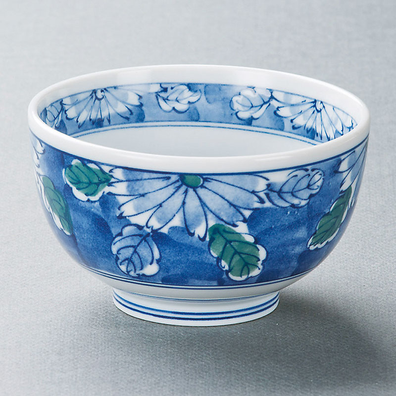 山万 39831-190 二色だみ菊4.0京丼 1個（ご注文単位1個）【直送品】