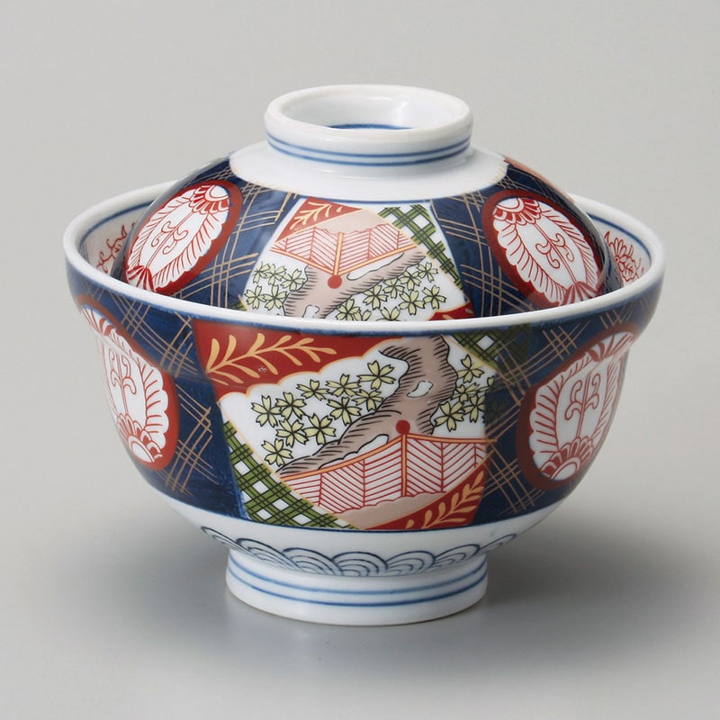 山万 40002-170 上錦小桜5.5蓋丼 1個（ご注文単位1個）【直送品】