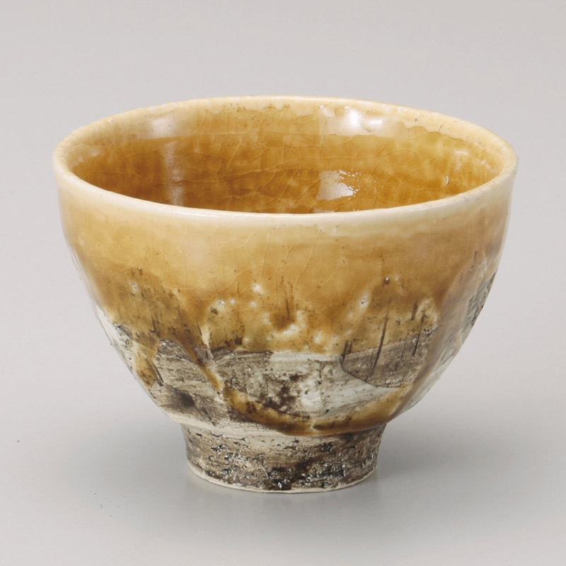 山万 40608-510 山吹釉面取大汲出 1個（ご注文単位1個）【直送品】