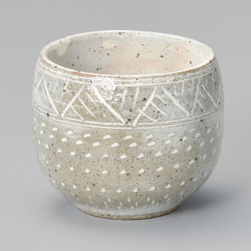 山万 40617-510 粉引とびかんなたっぷり碗 1個（ご注文単位1個）【直送品】