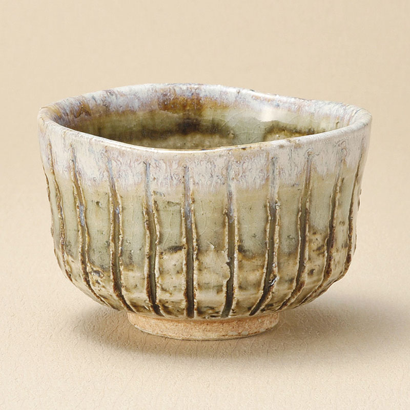 山万 40823-510 錆均窯削十草彩碗 1個（ご注文単位1個）【直送品】