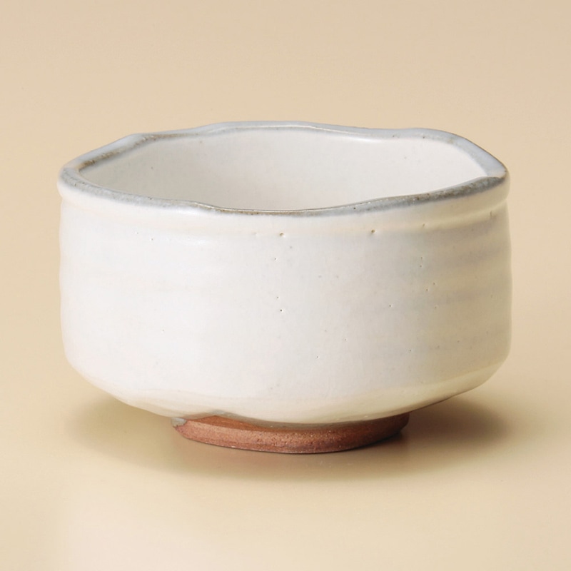 山万 40929-100 粉引抹茶碗 1個（ご注文単位1個）【直送品】