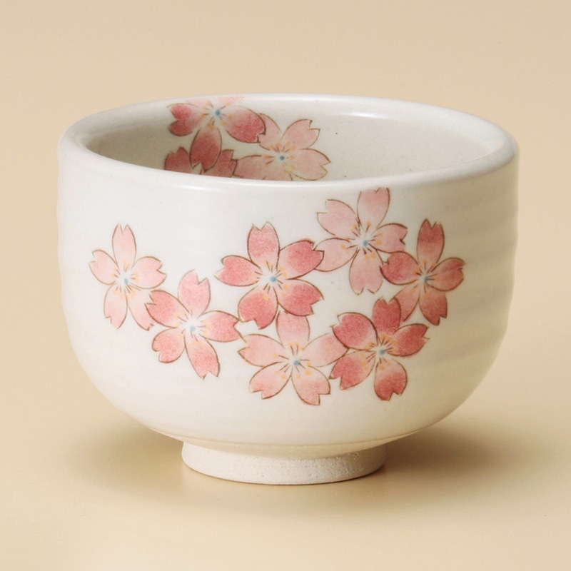 山万 41010-570 うたげ桜野点碗 1個（ご注文単位1個）【直送品】