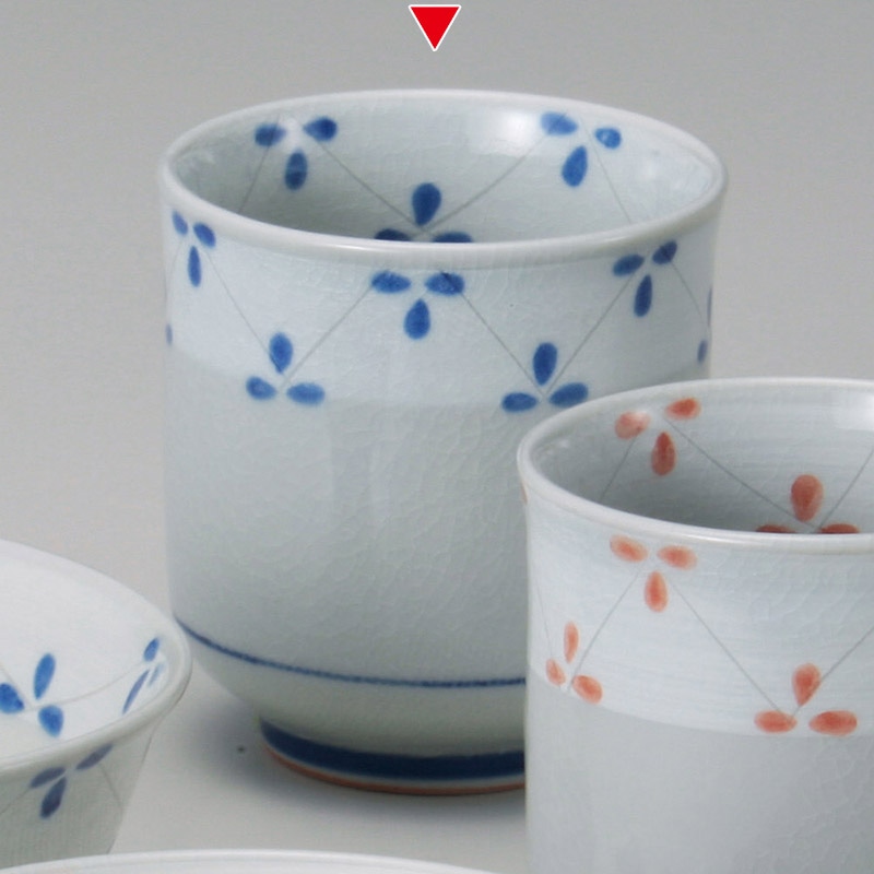 山万 41401-570 夢小紋湯呑(大) 1個（ご注文単位1個）【直送品】