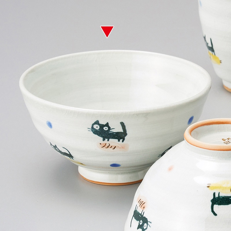 山万 41423-510 とと猫飯碗 青 1個（ご注文単位1個）【直送品】