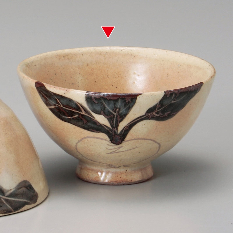 山万 41514-510 粉引かぶ飯碗 小 1個（ご注文単位1個）【直送品】