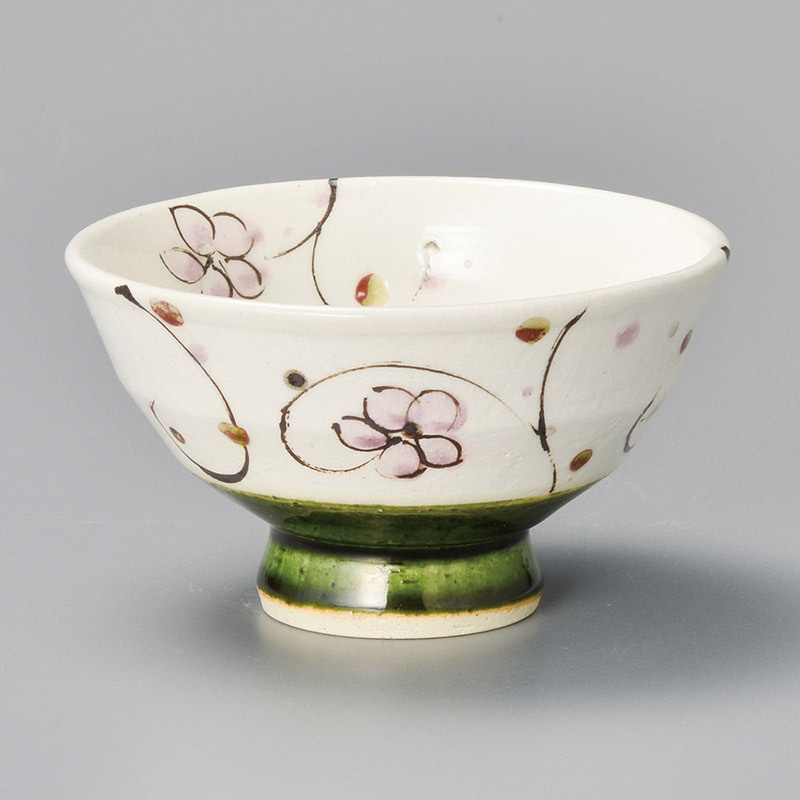 山万 42106-270 織部花唐草飯碗 1個（ご注文単位1個）【直送品】