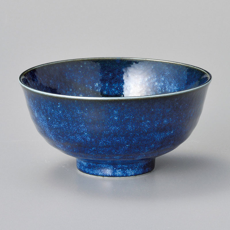 山万 42430-550 窯変紺茶碗 小 1個（ご注文単位1個）【直送品】