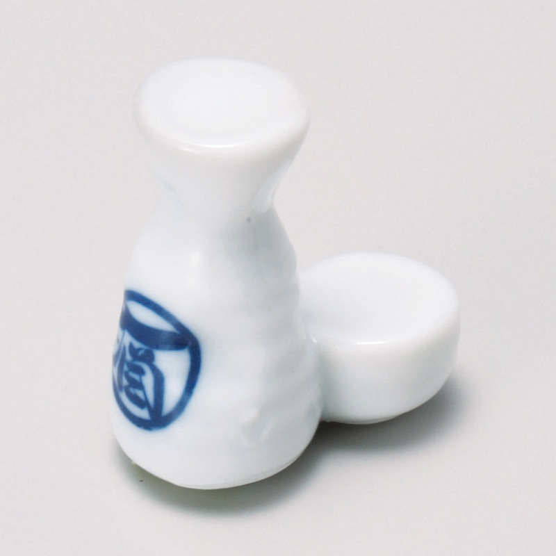 山万 42854-450 箸置呑んべえ丸酒 1個（ご注文単位1個）【直送品】