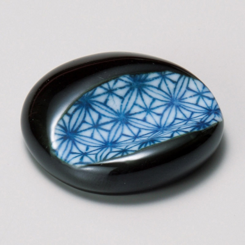 山万 43053-450 箸置天目銅判丸(七宝) 1個（ご注文単位1個）【直送品】