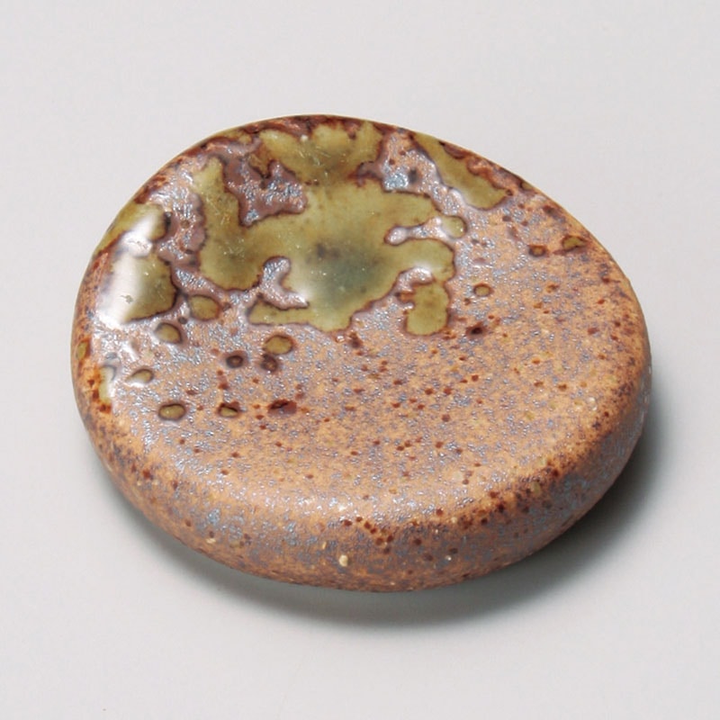 山万 42960-180 玉信楽オリベ流しハシ置 1個（ご注文単位1個）【直送品】