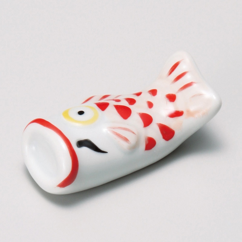 山万 43001-450 箸置鯉のぼり(赤) 1個（ご注文単位1個）【直送品】