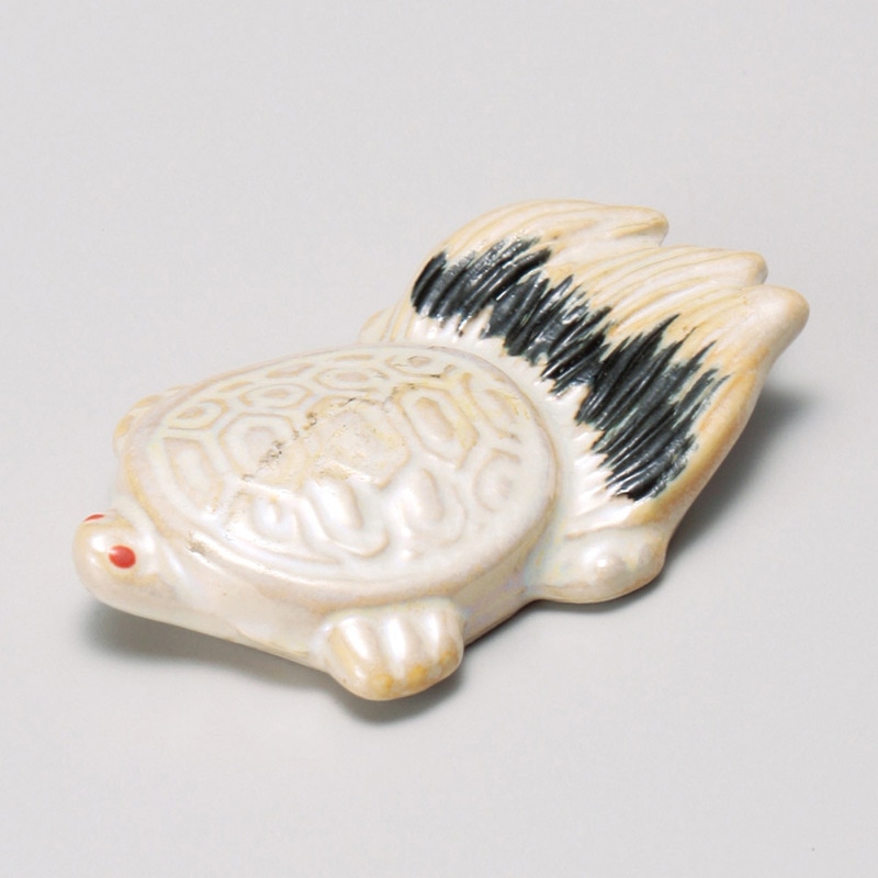 山万 42851-100 箸置ラスター亀 1個（ご注文単位1個）【直送品】