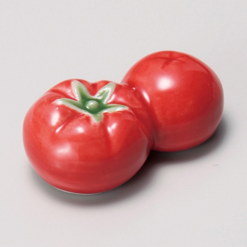 山万 43017-450 赤とまと箸置 1個（ご注文単位1個）【直送品】