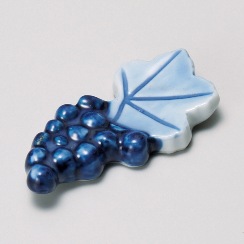 山万 43022-430 青ブドウ箸置 1個（ご注文単位1個）【直送品】