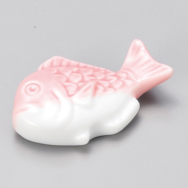 山万 43037-450 ピンク新鯛箸置 1個（ご注文単位1個）【直送品】