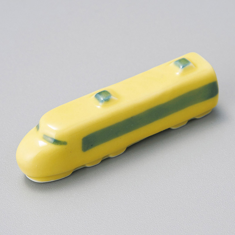 山万 43029-450 トレイン 黄箸置 1個（ご注文単位1個）【直送品】