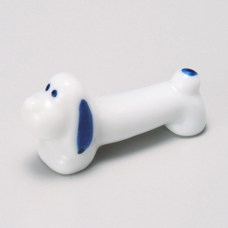 山万 43132-450 箸置ダックス(青) 1個（ご注文単位1個）【直送品】