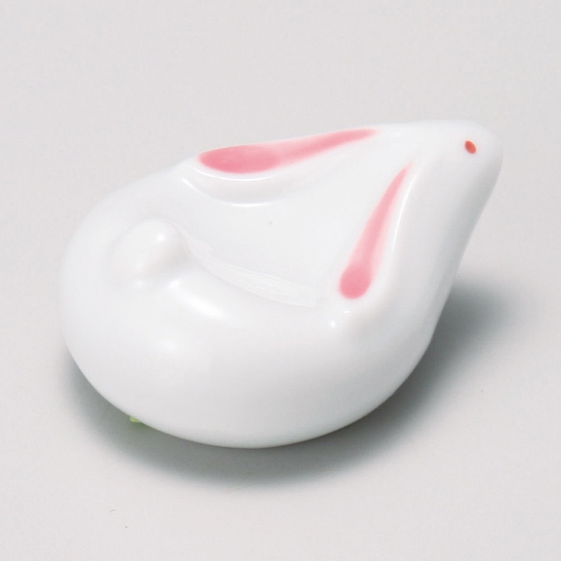 山万 43128-450 箸置福うさぎ(ピンク) 1個（ご注文単位1個）【直送品】