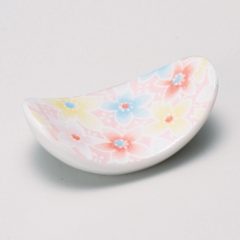 山万 43156-450 フラワーピンク反型箸置 1個（ご注文単位1個）【直送品】