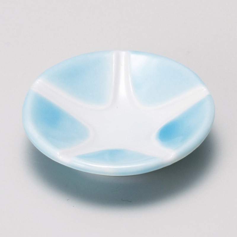 山万 43033-430 ブルー朝顔箸置 1個（ご注文単位1個）【直送品】