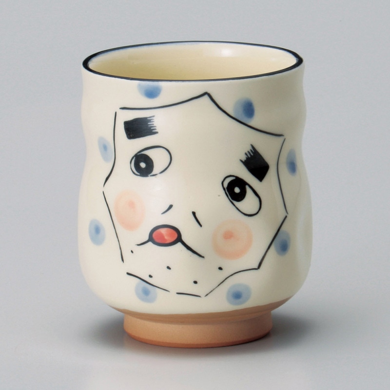 山万 43504-460 新ひょっとこ寿司湯呑 1個（ご注文単位1個）【直送品】