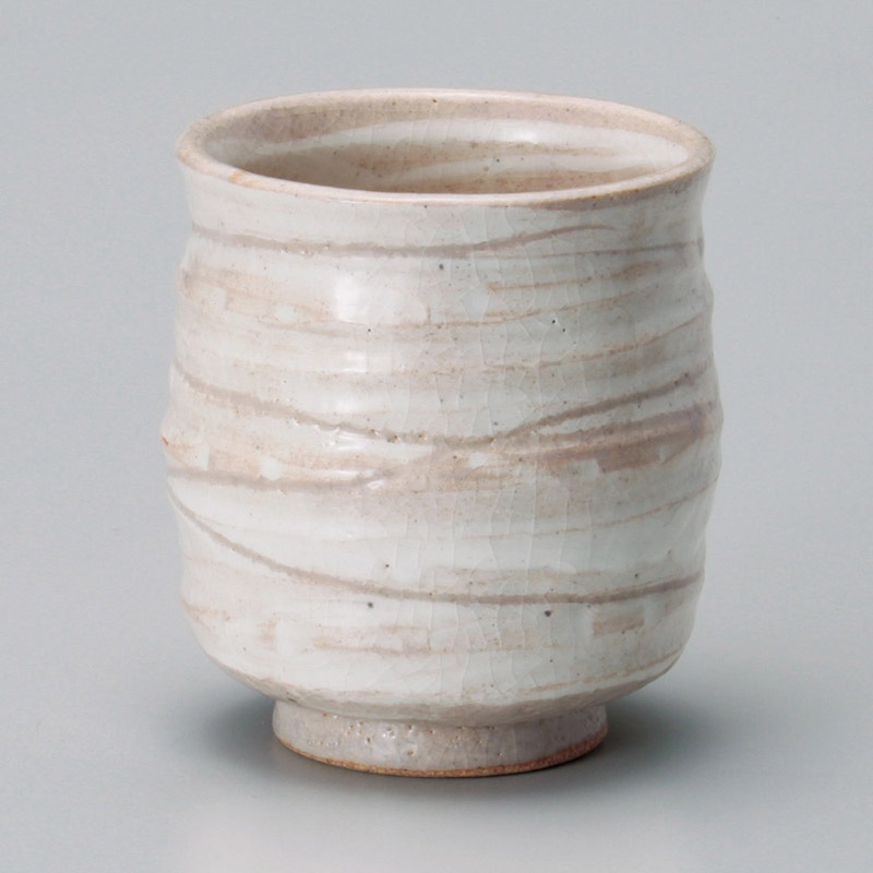 山万 43516-310 美の萩ラセン寿司湯呑 1個（ご注文単位1個）【直送品】