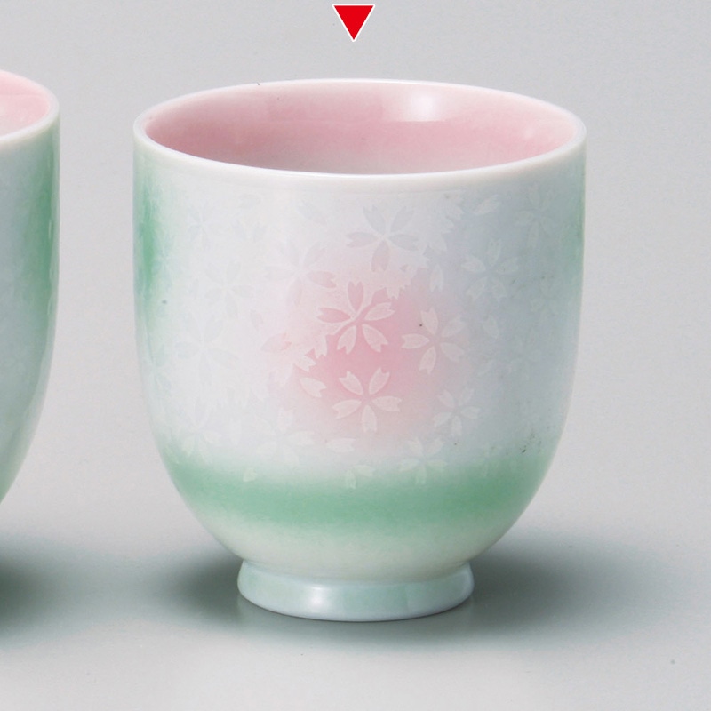 山万 43638-310 平安桜小湯呑 1個（ご注文単位1個）【直送品】