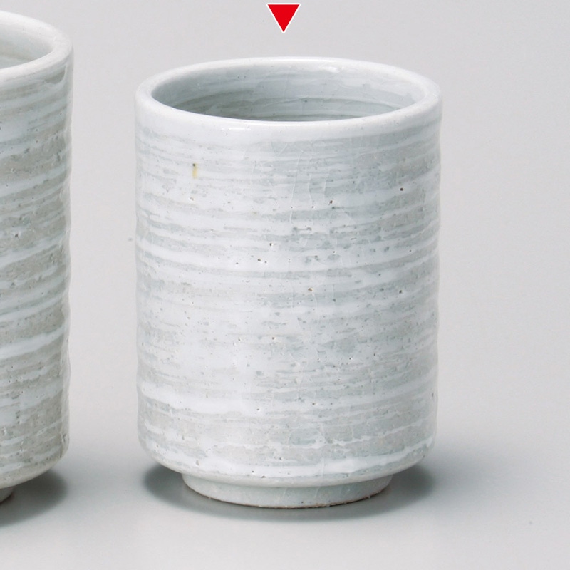 山万 43732-660 若草切立湯呑(小)(信楽焼) 1個（ご注文単位1個）【直送品】