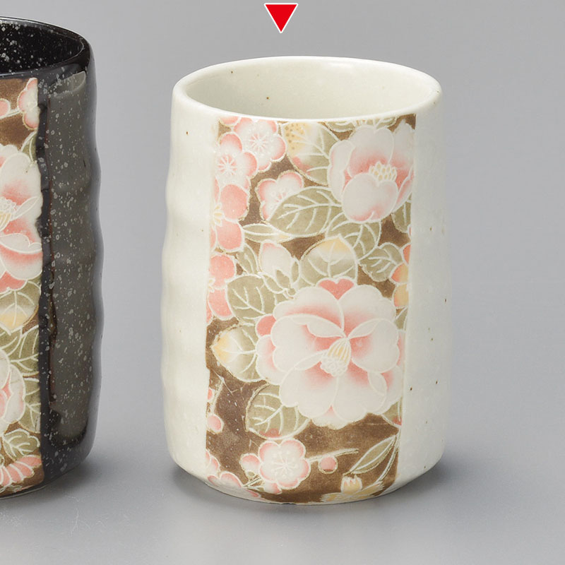 山万 43748-230 白友禅組湯呑(小) 1個（ご注文単位1個）【直送品】