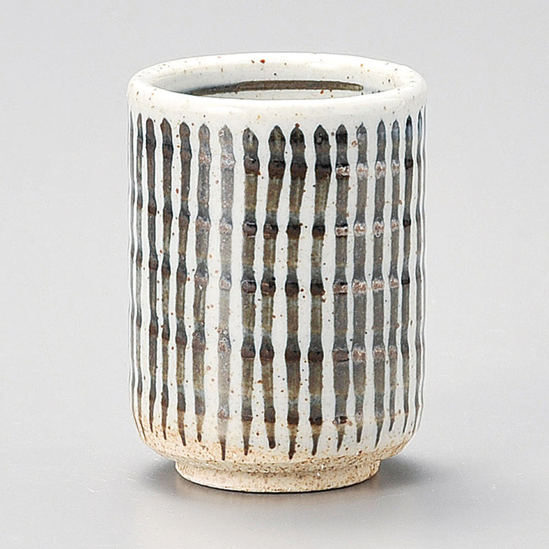 山万 43906-580 細十草長湯呑(小) 1個（ご注文単位1個）【直送品】