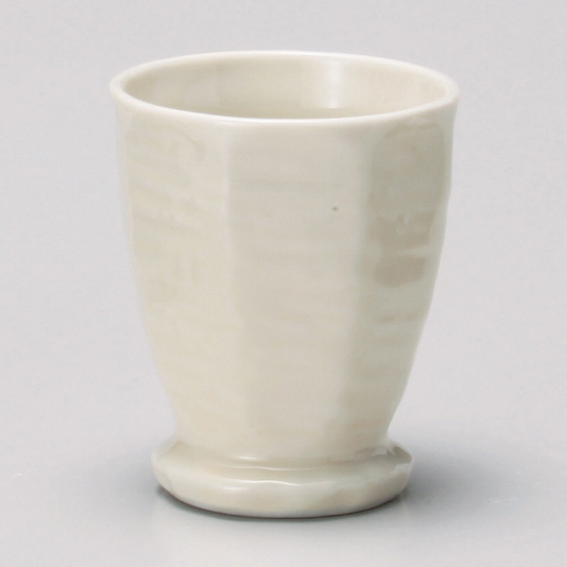 山万 44005-310 クリームケズリ湯呑 1個（ご注文単位1個）【直送品】