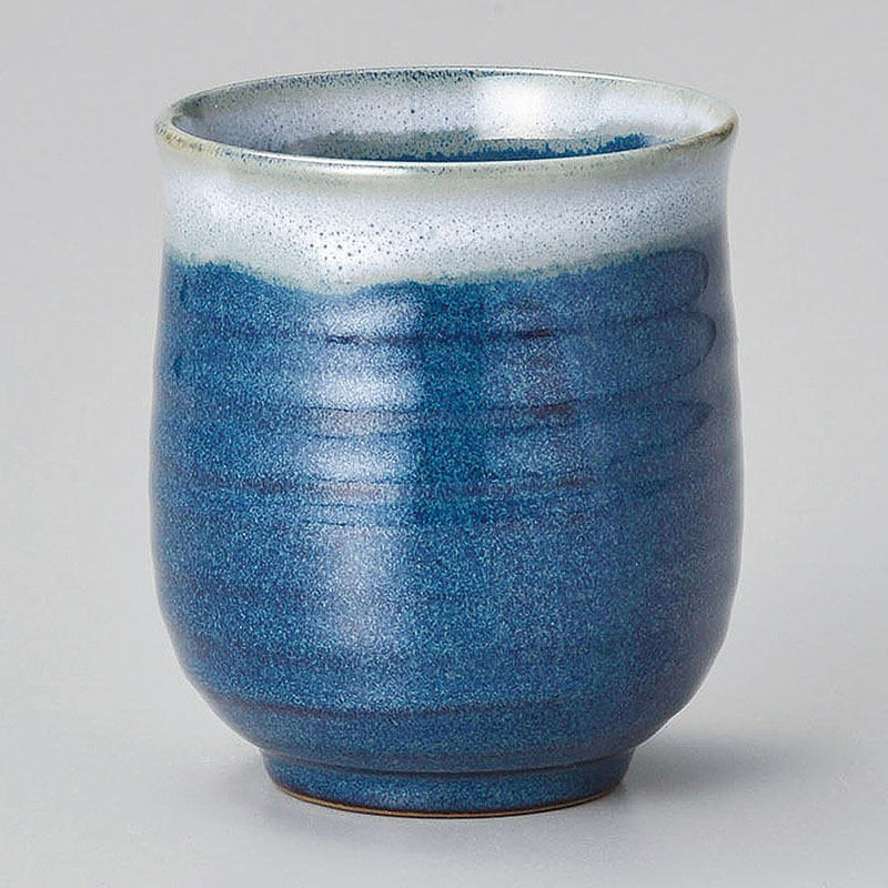 山万 44009-450 なまこ白流湯呑 1個（ご注文単位1個）【直送品】