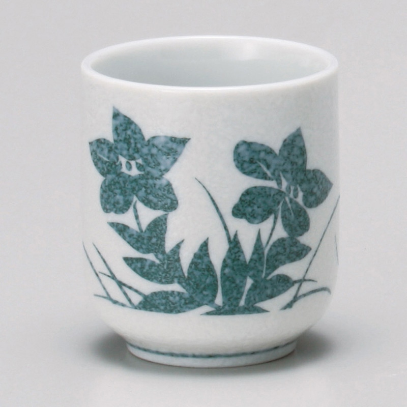 山万 44133-020 グリン桔梗長湯呑 1個（ご注文単位1個）【直送品】