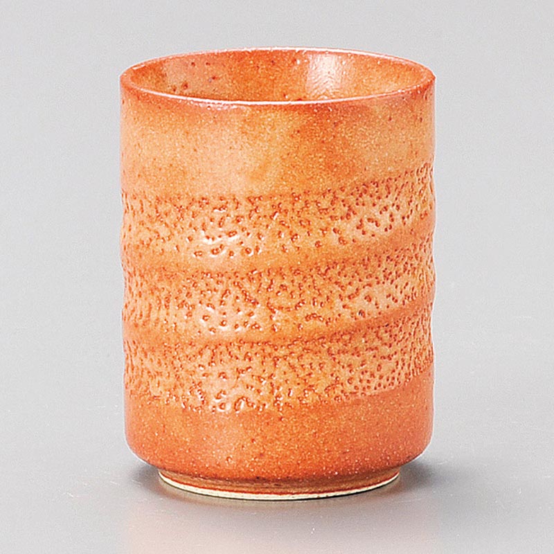 山万 44131-020 赤志野小湯呑 1個（ご注文単位1個）【直送品】