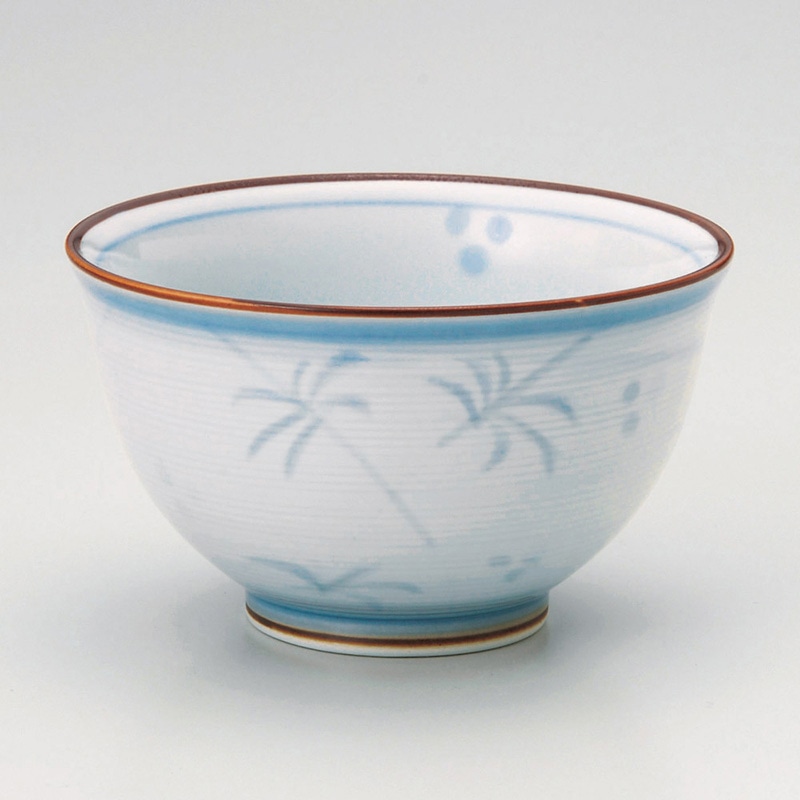 山万 44334-730 内外草花反仙茶(有田焼) 1個（ご注文単位1個）【直送品】