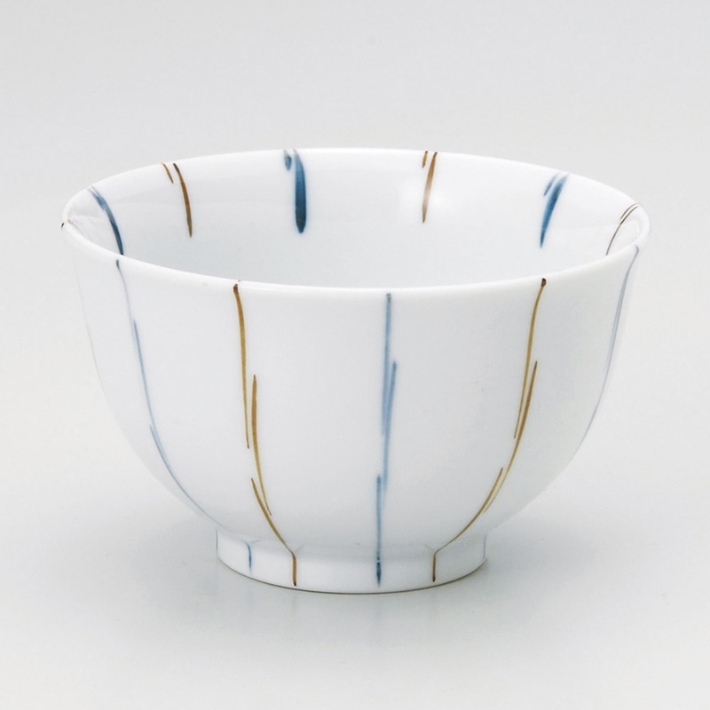 山万 44329-730 麦わら十草反仙茶(有田焼) 1個（ご注文単位1個）【直送品】