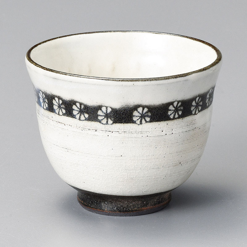 山万 44515-440 粉引新三島汲み出し 小 1個（ご注文単位1個）【直送品】