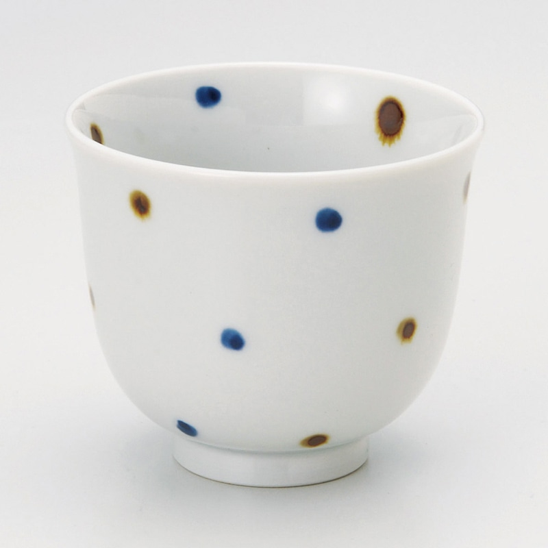 山万 44709-190 二色水玉煎茶 1個（ご注文単位1個）【直送品】