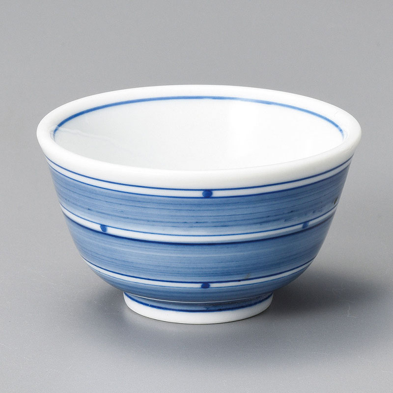 山万 44819-570 ライン水玉厚口煎茶 1個（ご注文単位1個）【直送品】