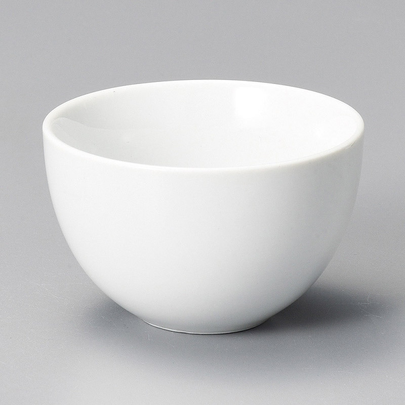 山万 44925-130 白磁小玉煎茶 1個（ご注文単位1個）【直送品】