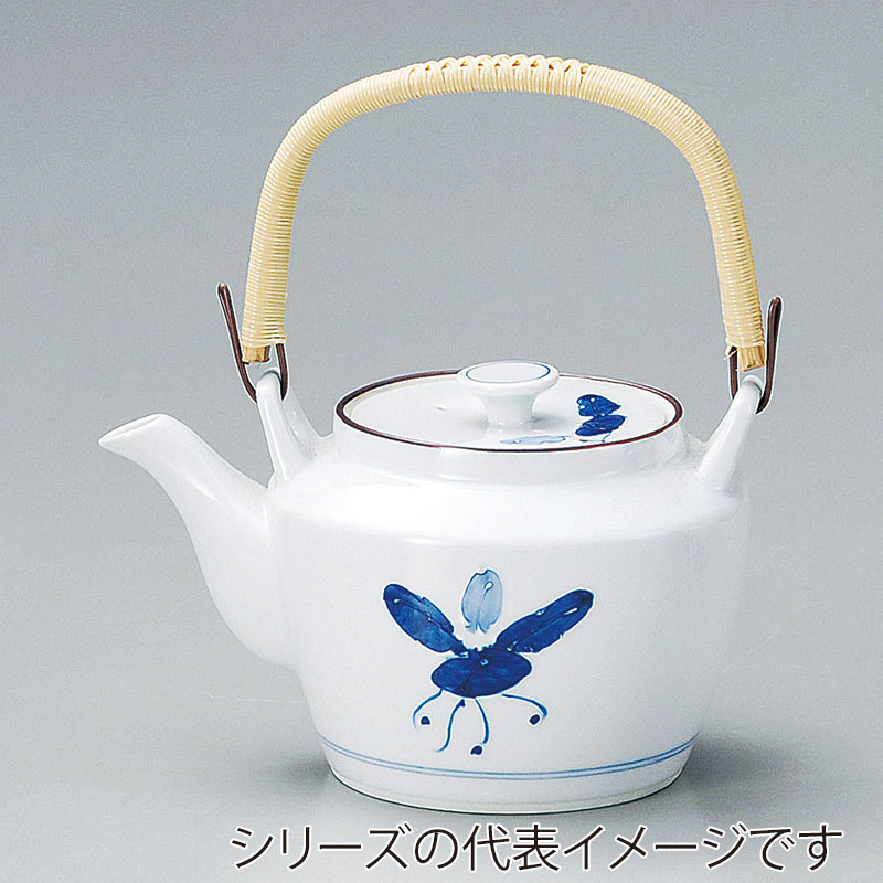 山万 45053-730 まんりょうM10号土瓶(有田焼 1個（ご注文単位1個）【直送品】