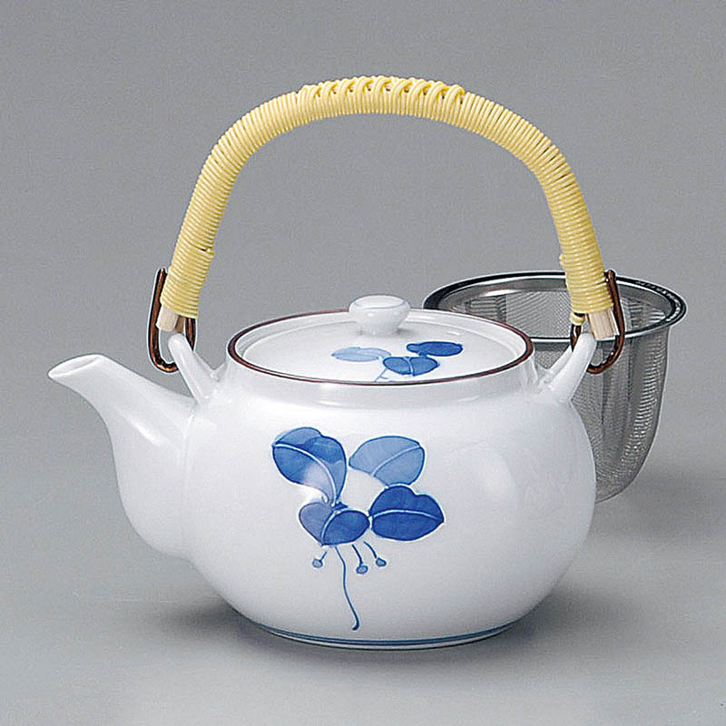 山万 45106-730 まんりょうU付4号土瓶(有田焼 1個（ご注文単位1個）【直送品】