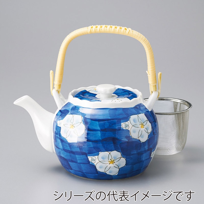 山万 45224-180 ダミ間取花6号土瓶 1個（ご注文単位1個）【直送品】