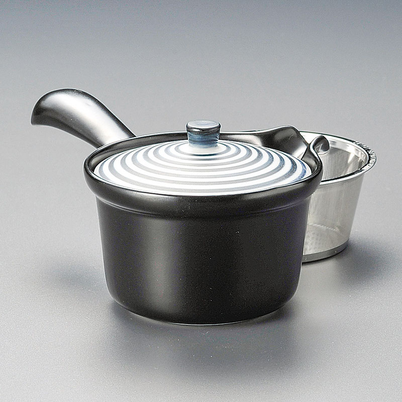 山万 45403-730 藍駒SS急須(有田焼) 1個（ご注文単位1個）【直送品】