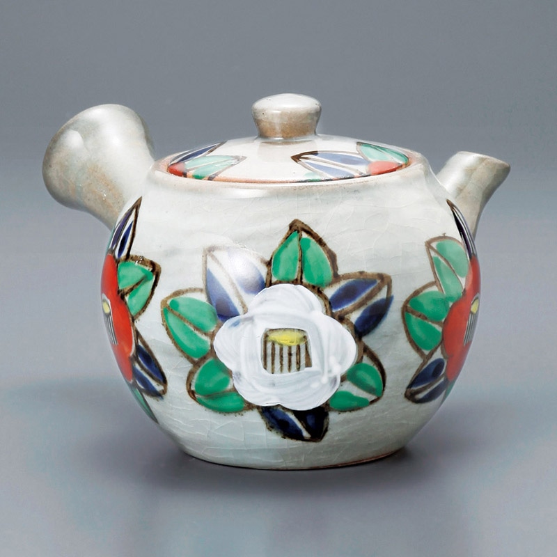 山万 45523-310 染錦椿2号急須 1個（ご注文単位1個）【直送品】